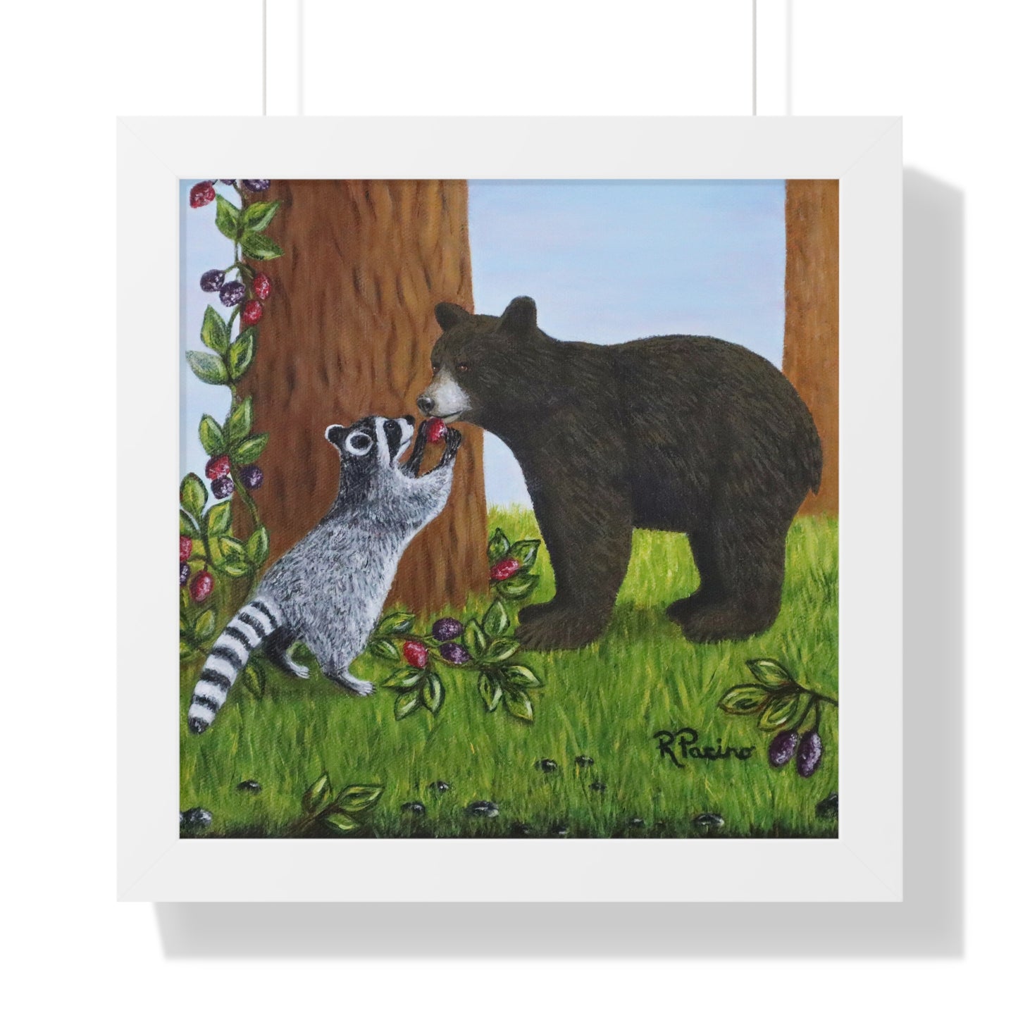Forest Animal Framed Print – Forest Friends by Roberta Pacino