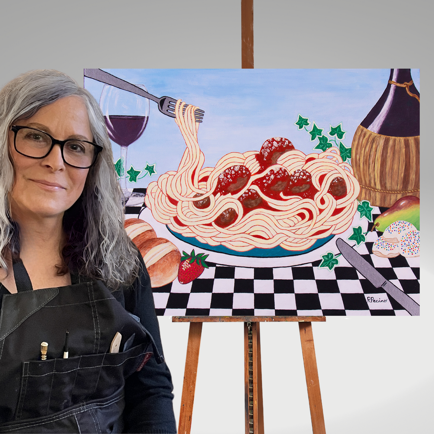 Sicilian Comfort – Lightweight Art Earrings – by Roberta Pacino