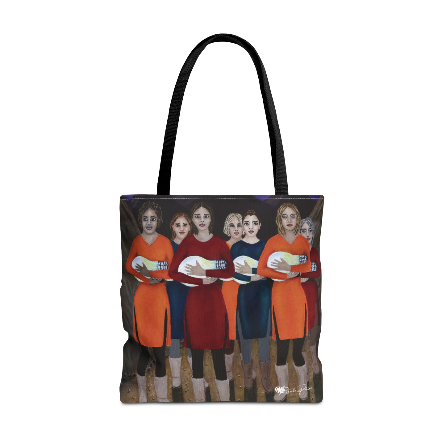 The Dawning Tote Bag – Original Art by Roberta Pacino, Empowered Women Design, All-Over Print