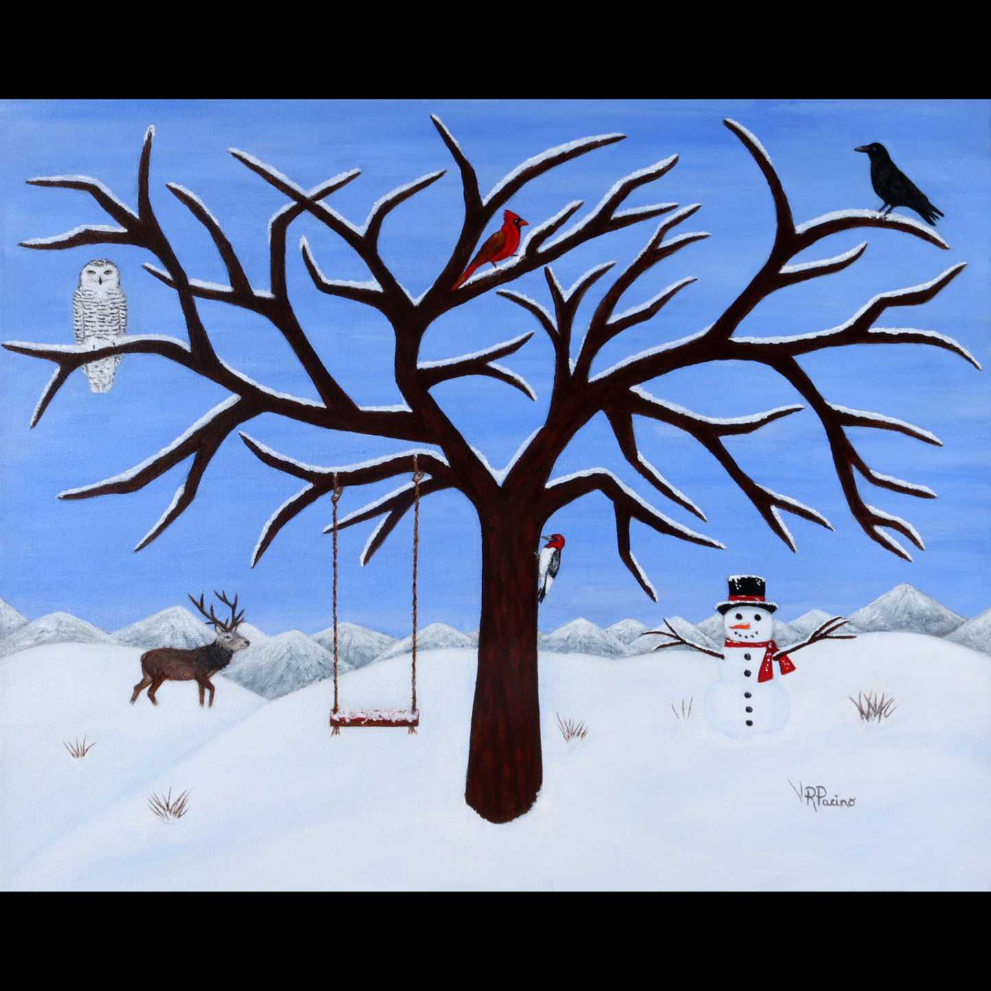 Pure Presence – Whimsical Winter Wildlife