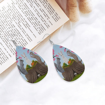 Garden Gathering – Lightweight Art Earrings – by Roberta Pacino