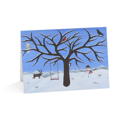Pure Presence – 7x5 Greeting Card, Single or 10-Pack, Original Art by Roberta Pacino