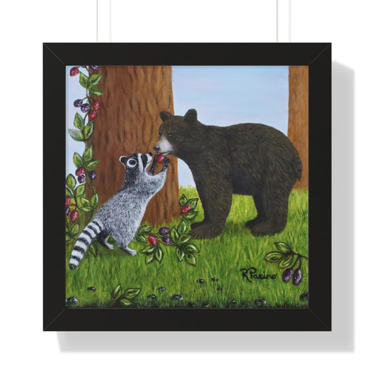 Forest Animal Framed Print – Forest Friends by Roberta Pacino