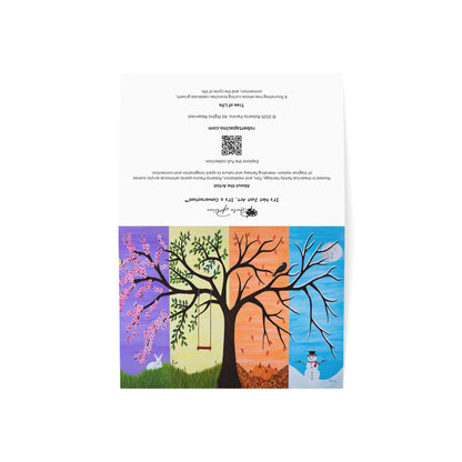 Tree of Life – 7x5 Greeting Card, Single or 10-Pack, Original Art by Roberta Pacino