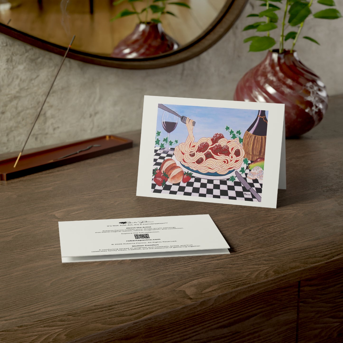 Sicilian Comfort Greeting Card