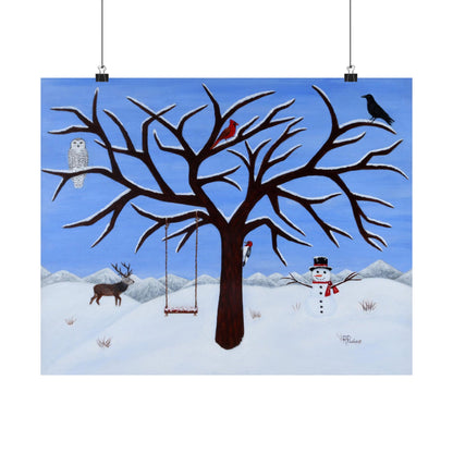 Pure Presence – Whimsical Winter Wildlife