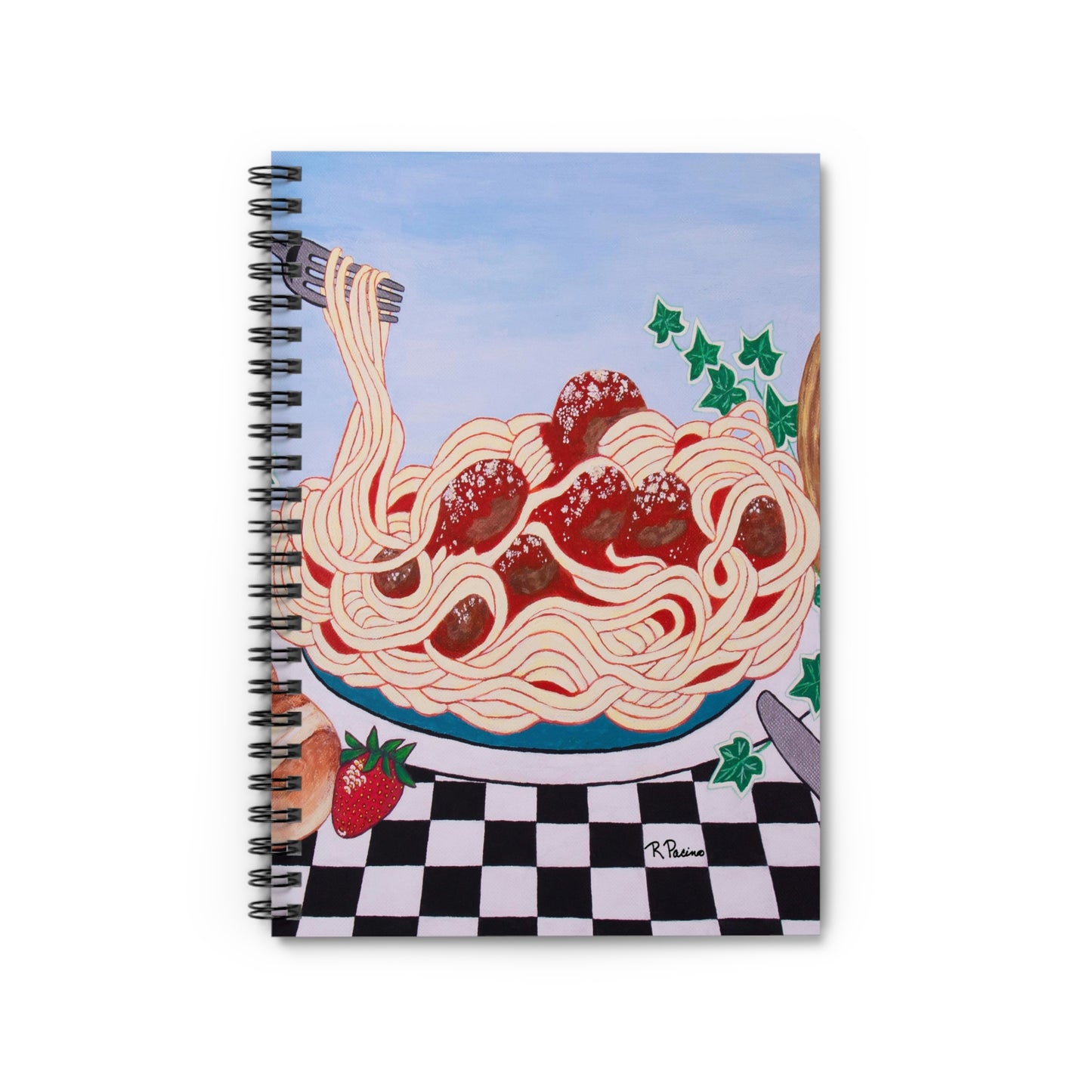 Italian Food Spiral Notebook – Sicilian Comfort by Roberta Pacino