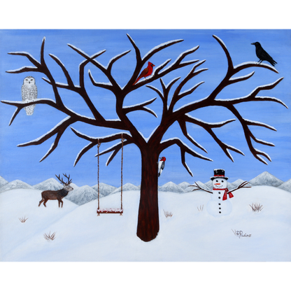 Pure Presence – Whimsical Winter Wildlife