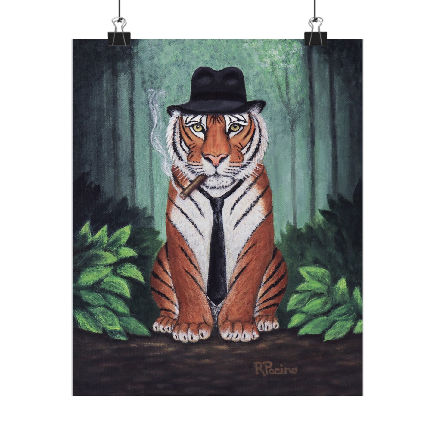 Vito Stripes — Noir Gangster Tiger