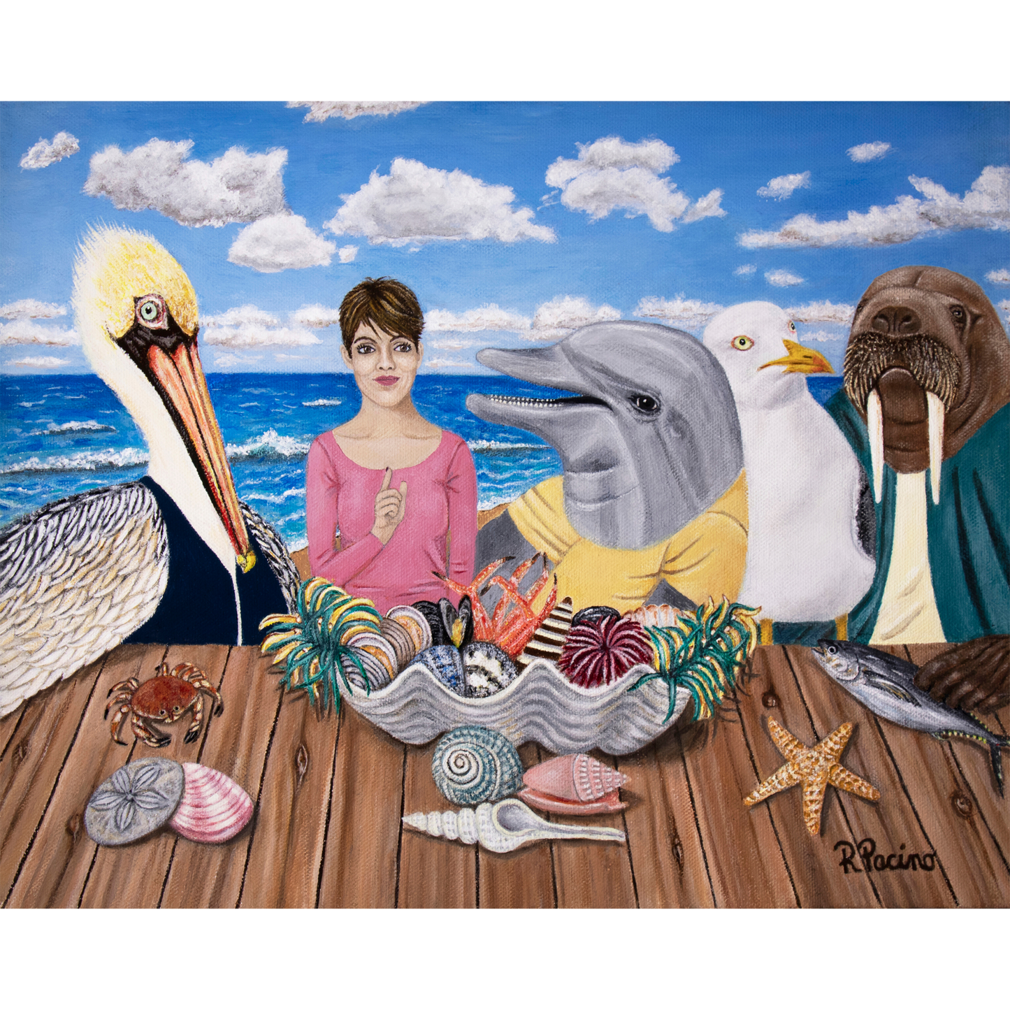 Seaside Snacks – Enchanting Ocean Animals