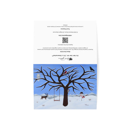 Pure Presence – 7x5 Greeting Card, Single or 10-Pack, Original Art by Roberta Pacino