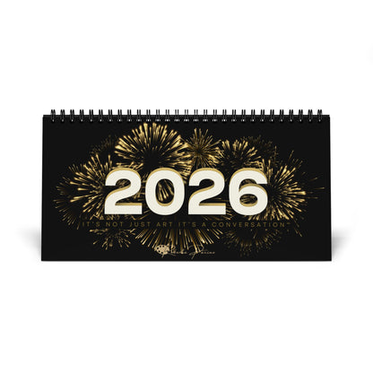2026 Desk Calendar – Seasonal Art by Roberta Pacino