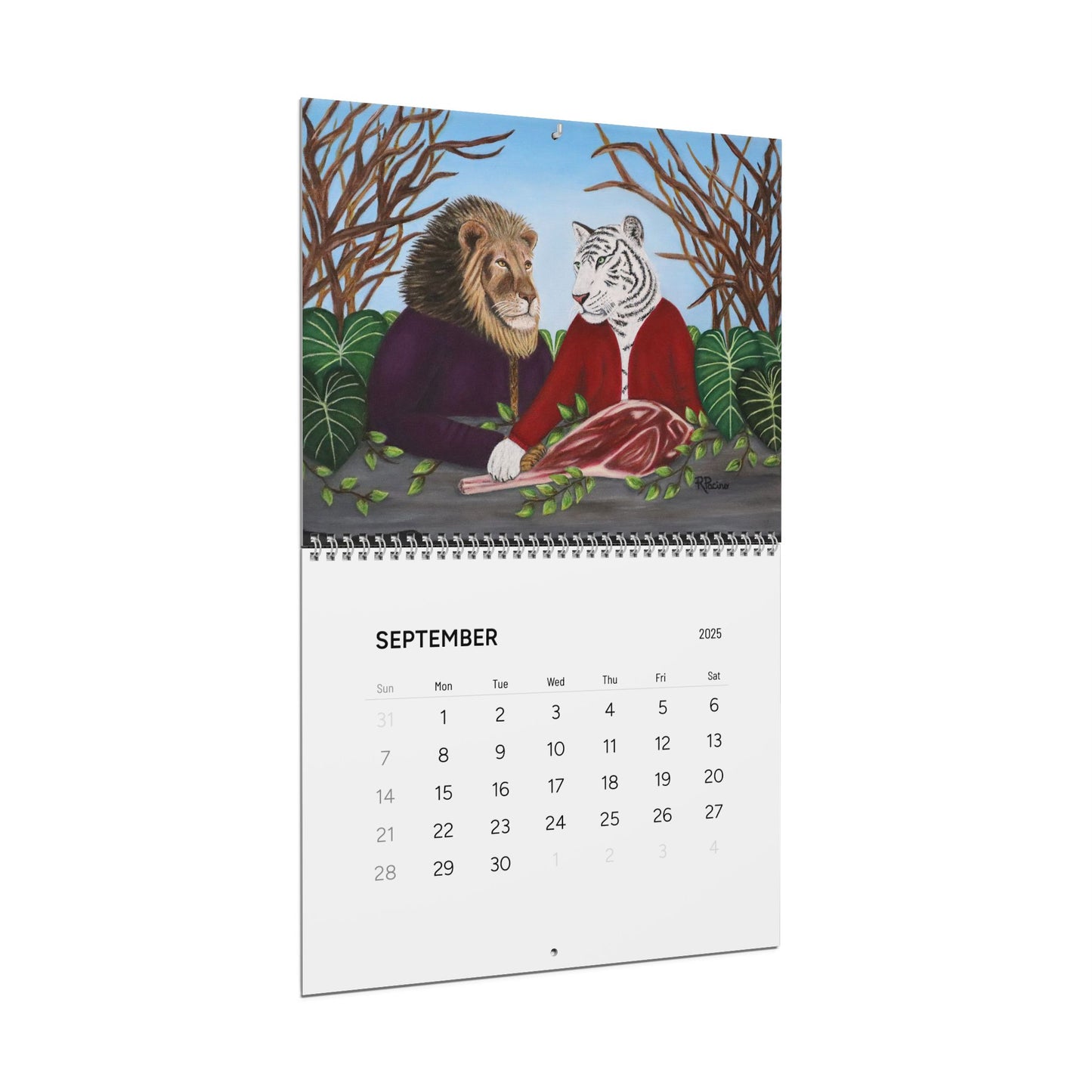 2025 Art Calendar – Whimsical & Vibrant Artwork by Roberta Pacino