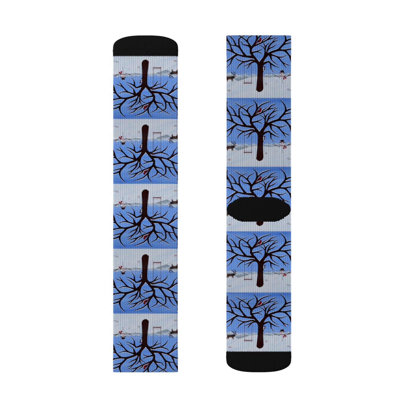 Pure Presence Socks – Winter Landscape Art by Roberta Pacino