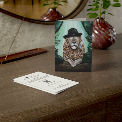 Don Leone – 5x7 Greeting Card, Single or 10-Pack, Original Art by Roberta Pacino