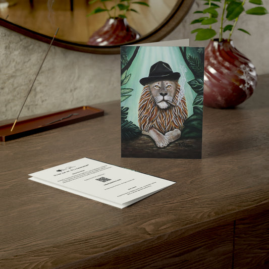 Don Leone – 5x7 Greeting Card, Single or 10-Pack, Original Art by Roberta Pacino