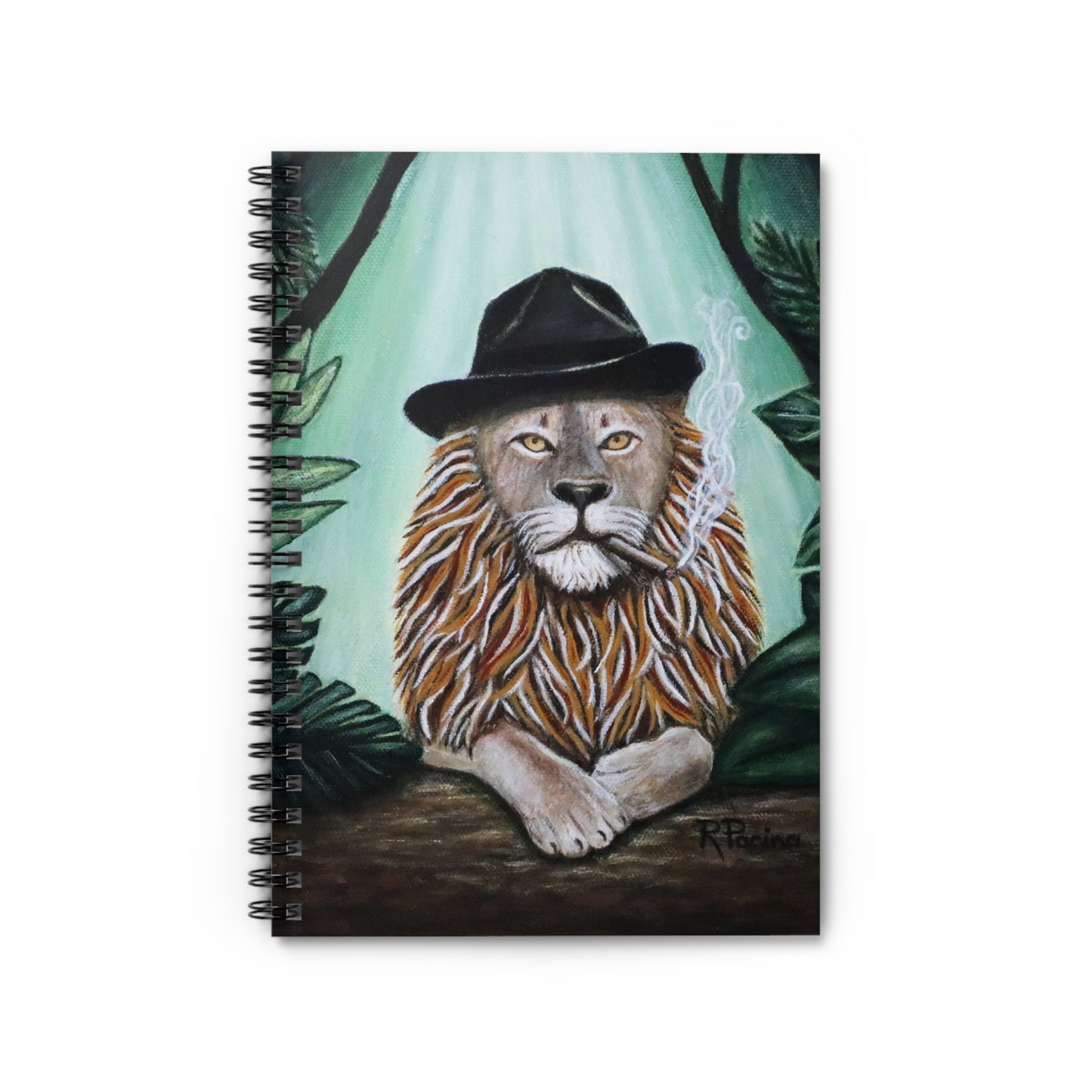 Whimsical Animal Spiral Notebook – Don Leone by Roberta Pacino