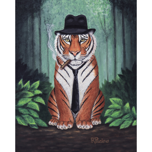 Vito Stripes — Noir Gangster Tiger