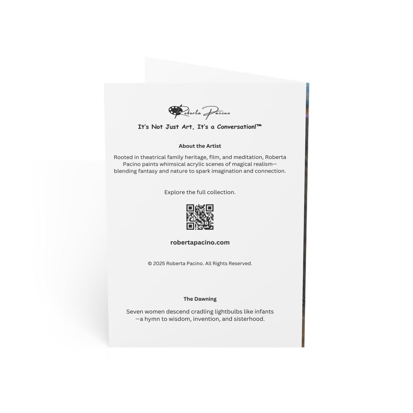 The Dawning – 5x7 Greeting Card, Single or 10-Pack, Original Art by Roberta Pacino