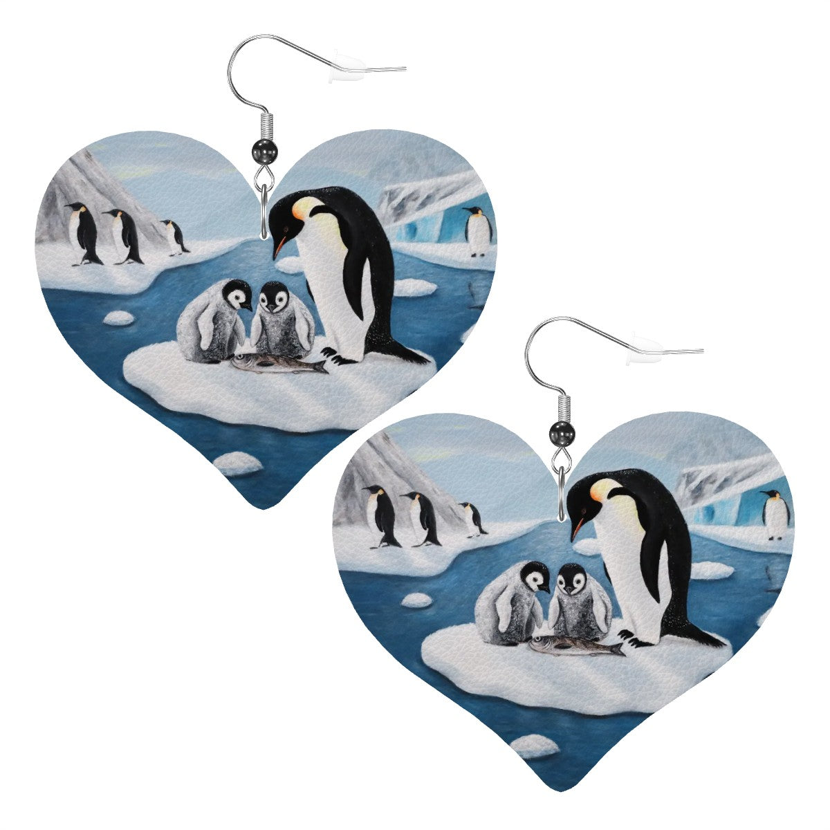Icy Love – Lightweight Art Earrings – by Roberta Pacino