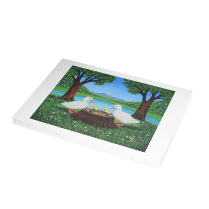 Sunlit Supper Greeting Card