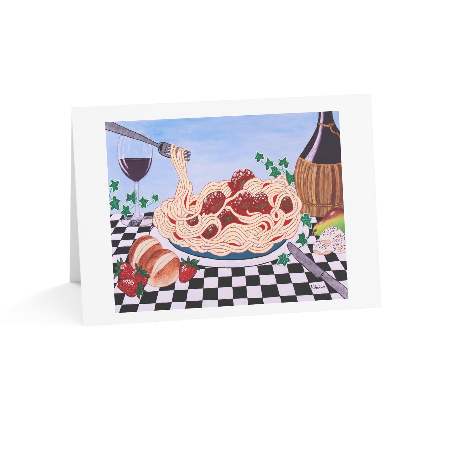 Sicilian Comfort Greeting Card