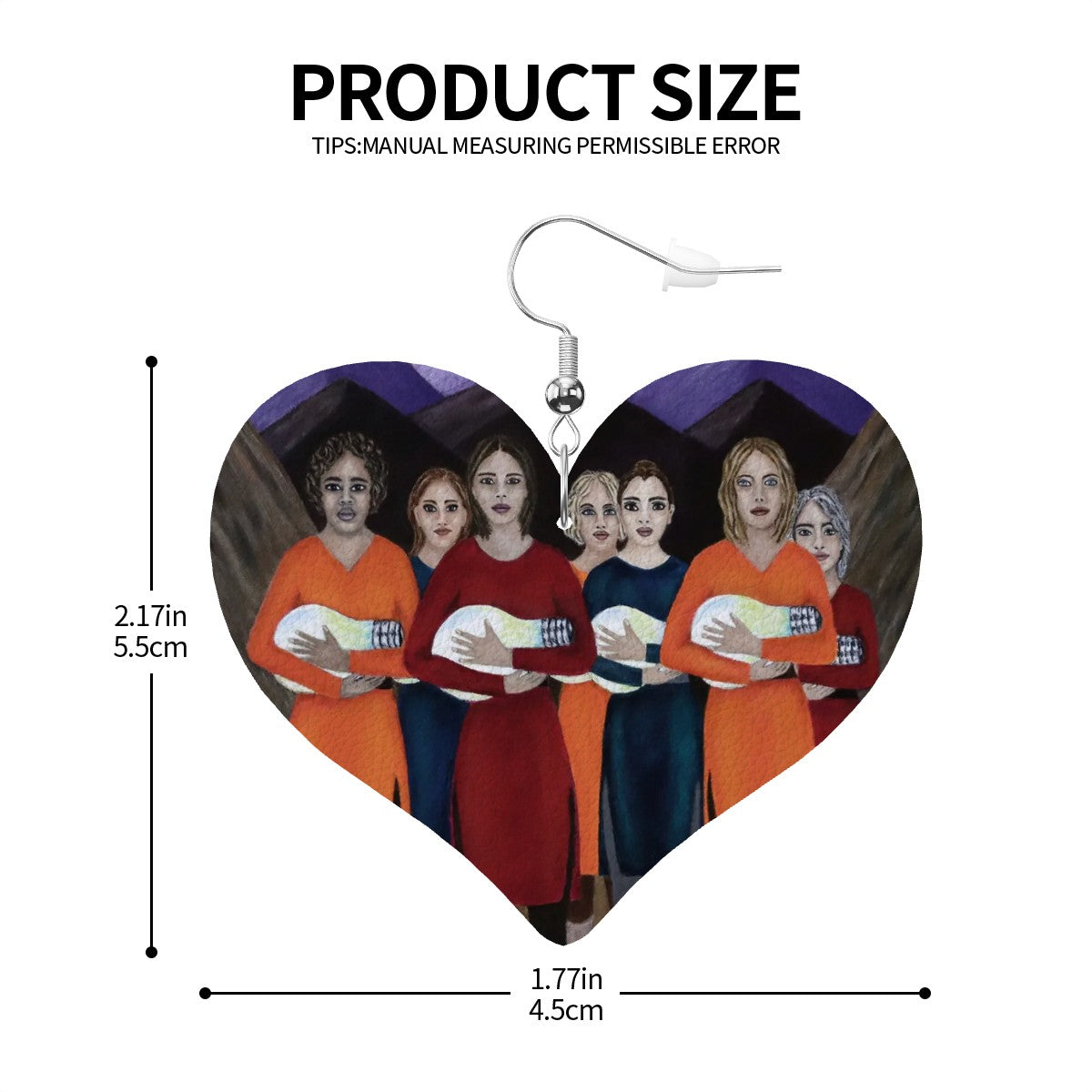 The Dawning – Lightweight Art Earrings – by Roberta Pacino