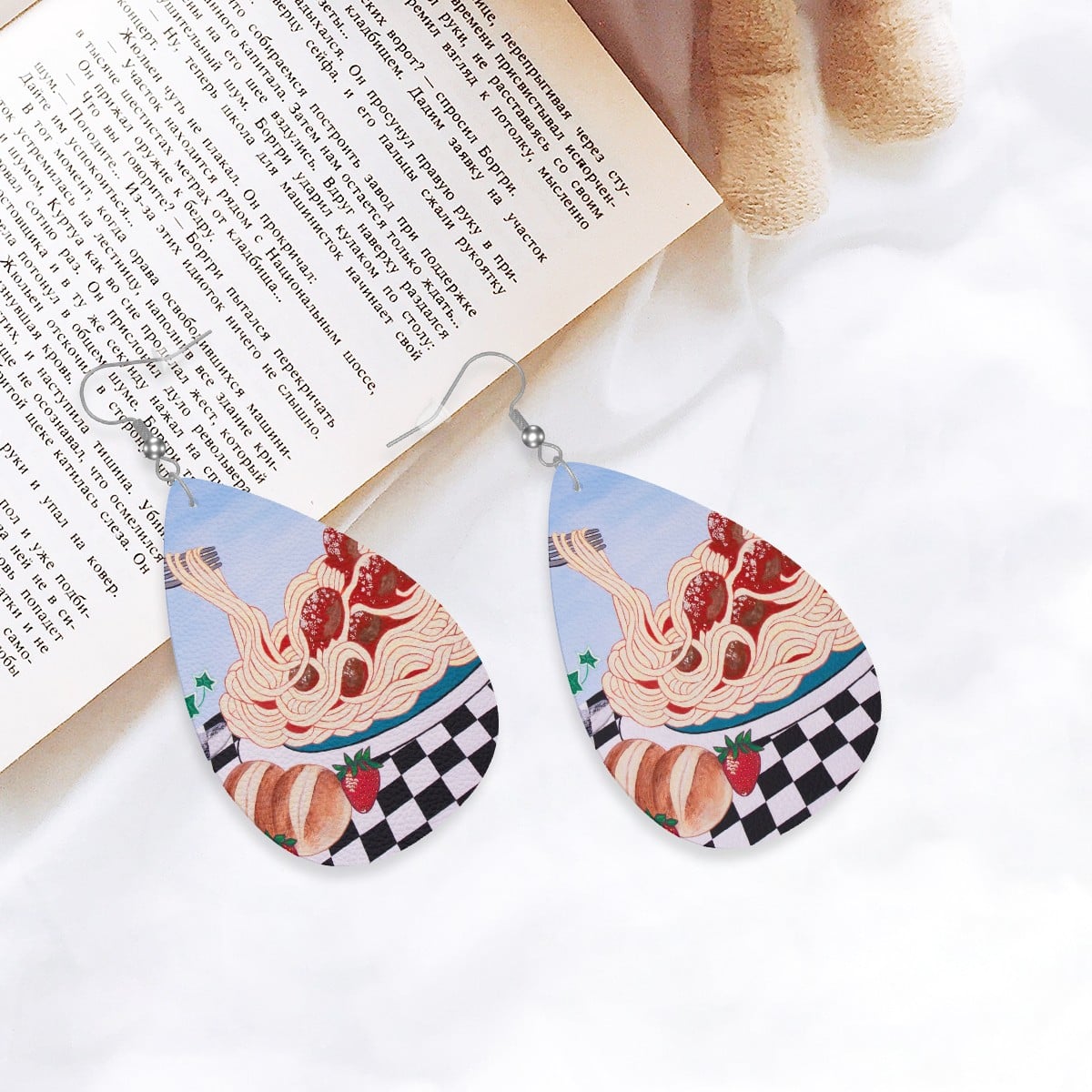 Sicilian Comfort – Lightweight Art Earrings – by Roberta Pacino