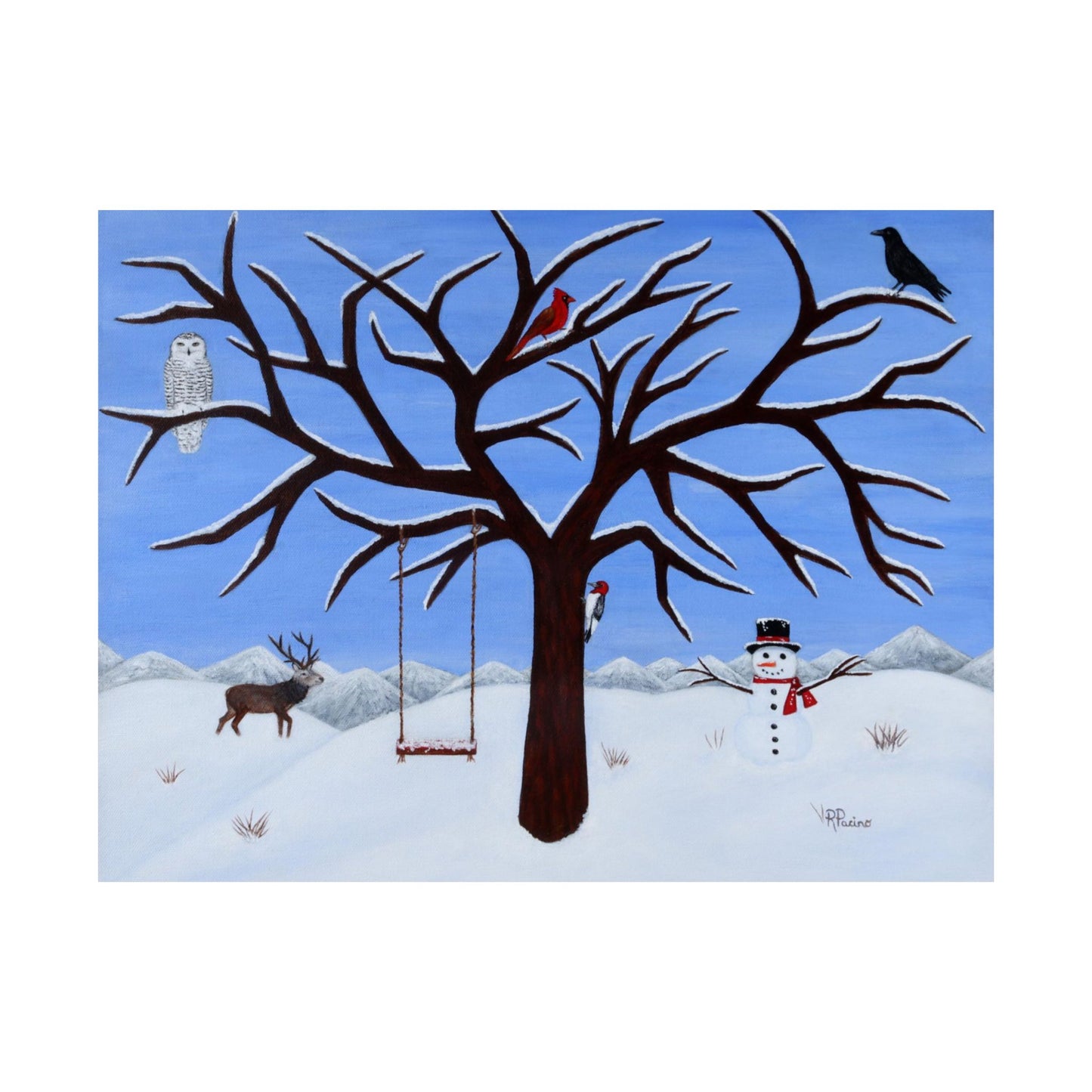 Pure Presence – Whimsical Winter Wildlife