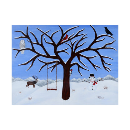 Pure Presence – Whimsical Winter Wildlife