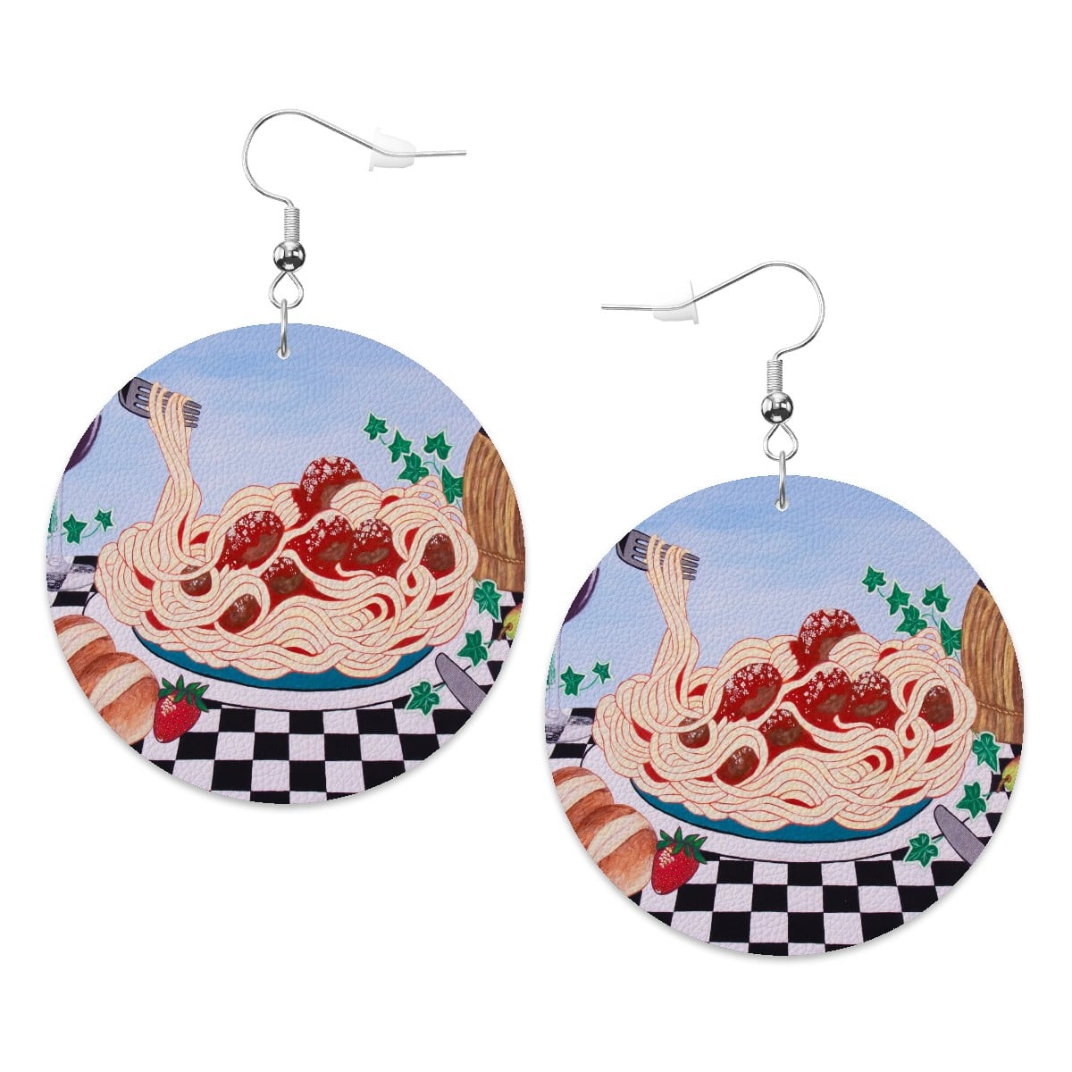 Sicilian Comfort – Lightweight Art Earrings – by Roberta Pacino