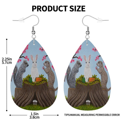 Garden Gathering – Lightweight Art Earrings – by Roberta Pacino