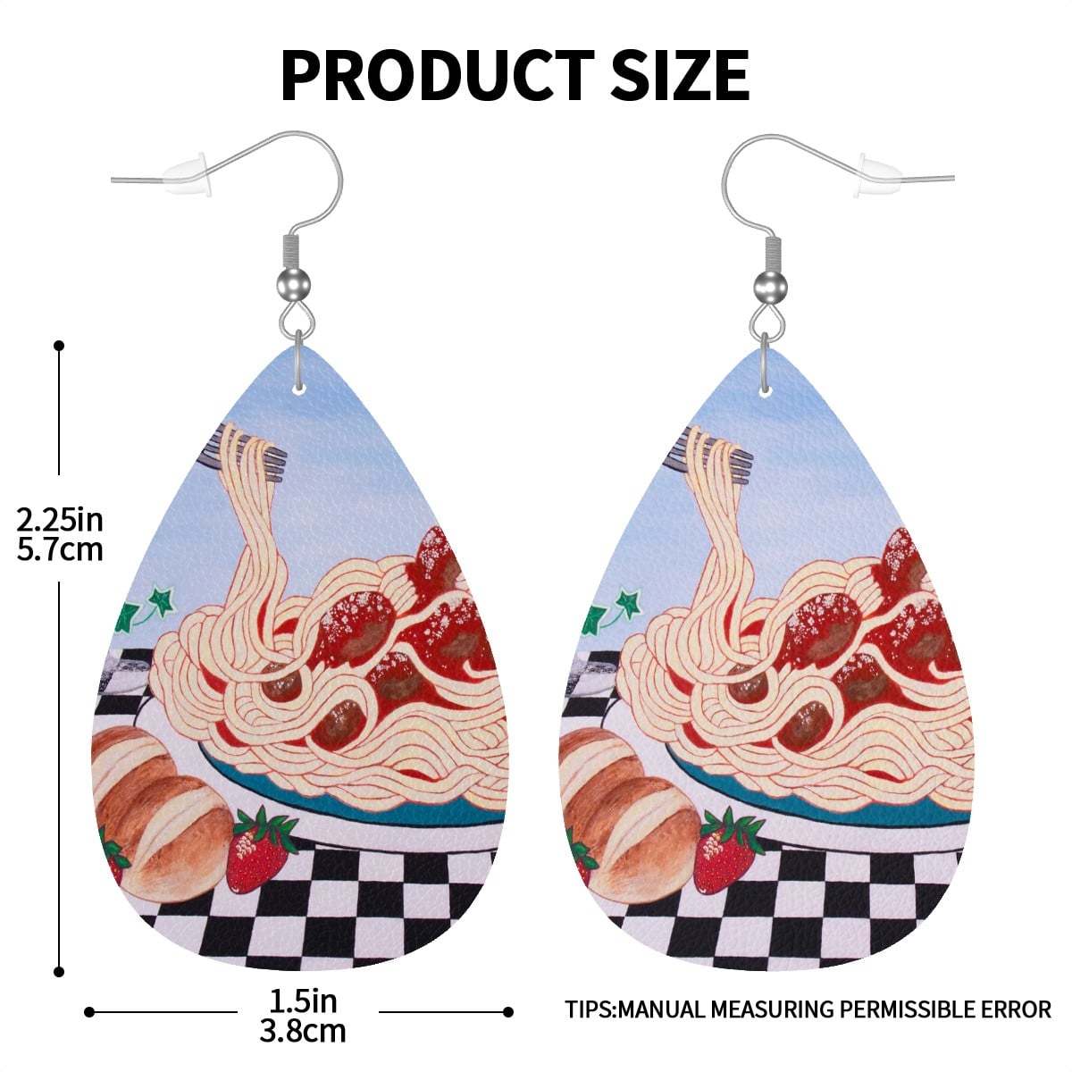 Sicilian Comfort – Lightweight Art Earrings – by Roberta Pacino