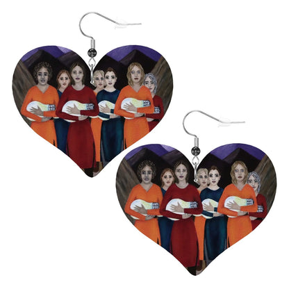 The Dawning – Lightweight Art Earrings – by Roberta Pacino