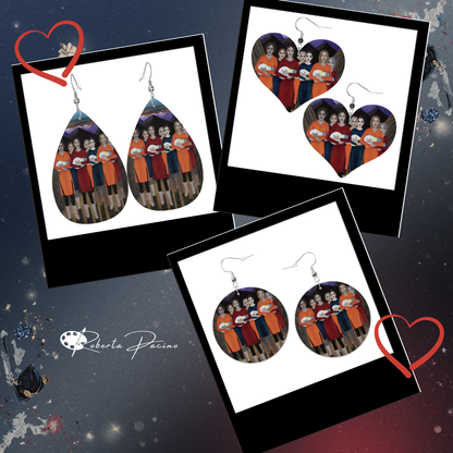 The Dawning – Lightweight Art Earrings – by Roberta Pacino