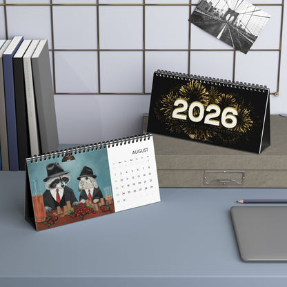 2026 Desk Calendar – Seasonal Art by Roberta Pacino