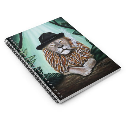 Whimsical Animal Spiral Notebook – Don Leone by Roberta Pacino