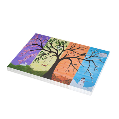 Tree of Life – 7x5 Greeting Card, Single or 10-Pack, Original Art by Roberta Pacino