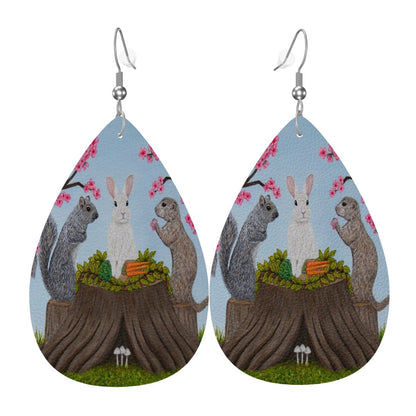 Garden Gathering – Lightweight Art Earrings – by Roberta Pacino