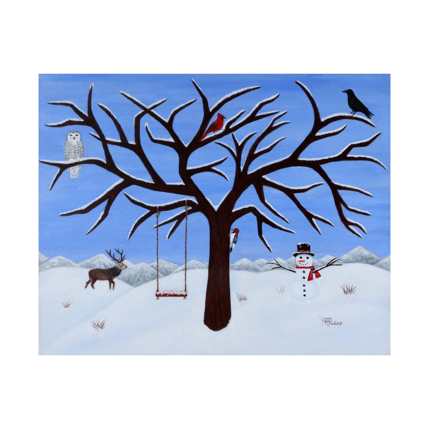 Pure Presence – Whimsical Winter Wildlife