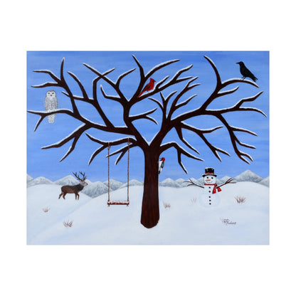 Pure Presence – Whimsical Winter Wildlife