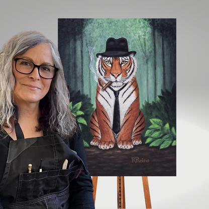 Vito Stripes — Noir Gangster Tiger