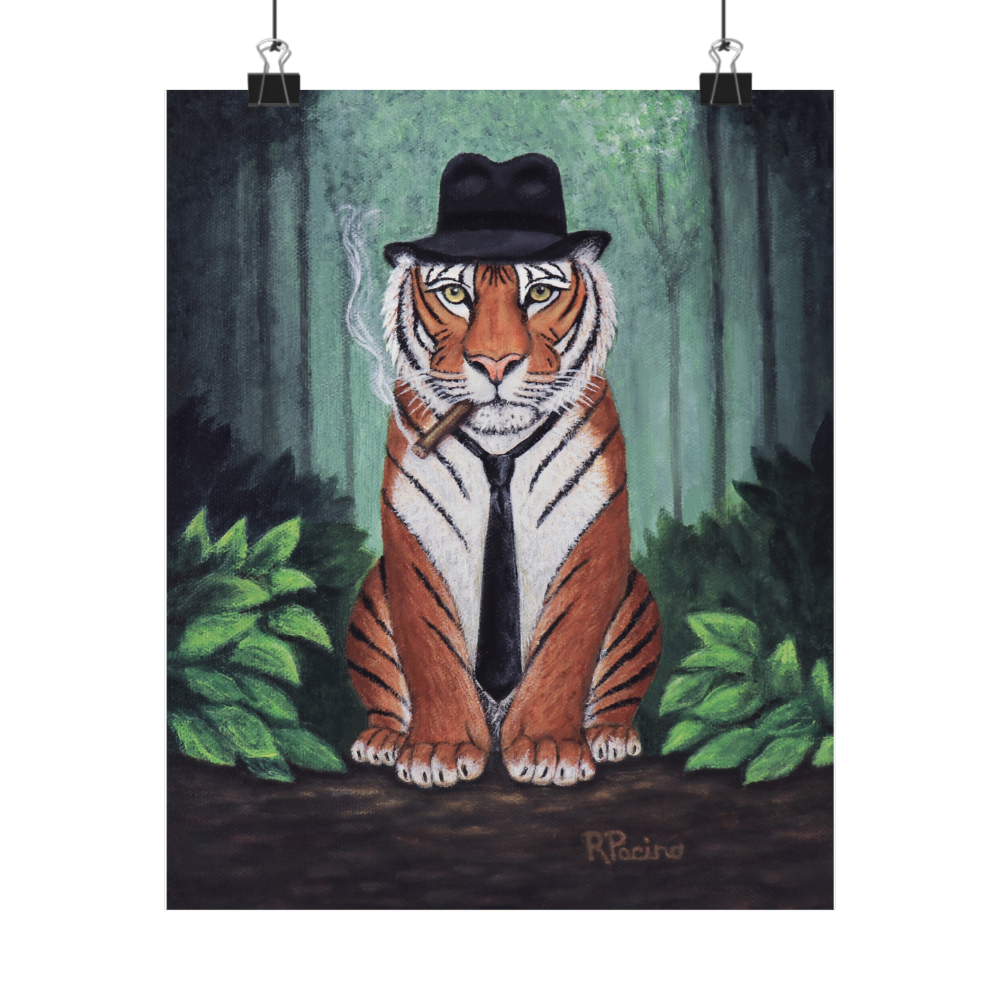 Vito Stripes — Noir Gangster Tiger