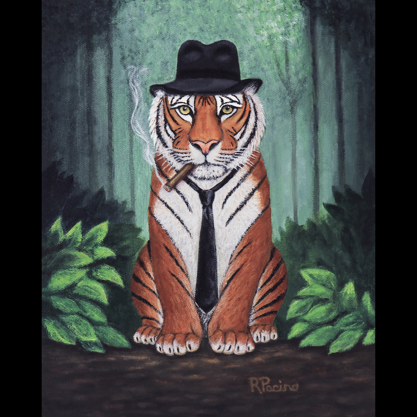Vito Stripes — Noir Gangster Tiger