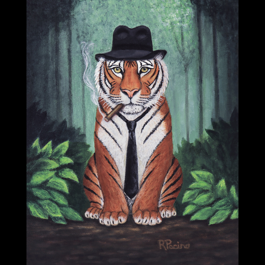Vito Stripes — Noir Gangster Tiger