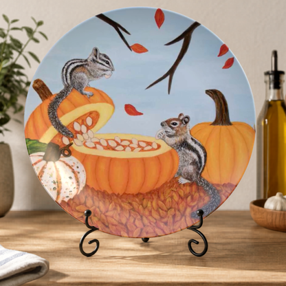 Pumpkin Patch Pals Plate