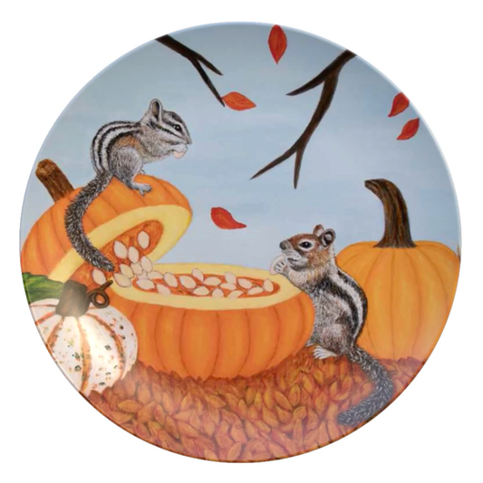 Pumpkin Patch Pals Plate