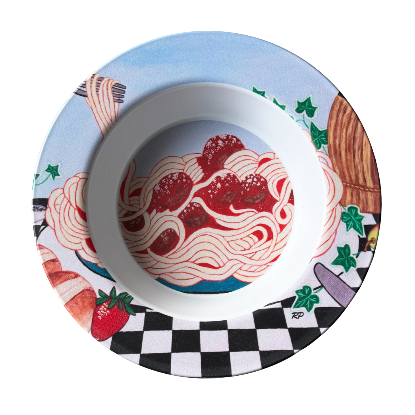 Sicilian Comfort – Bowl, Original Art by Roberta Pacino