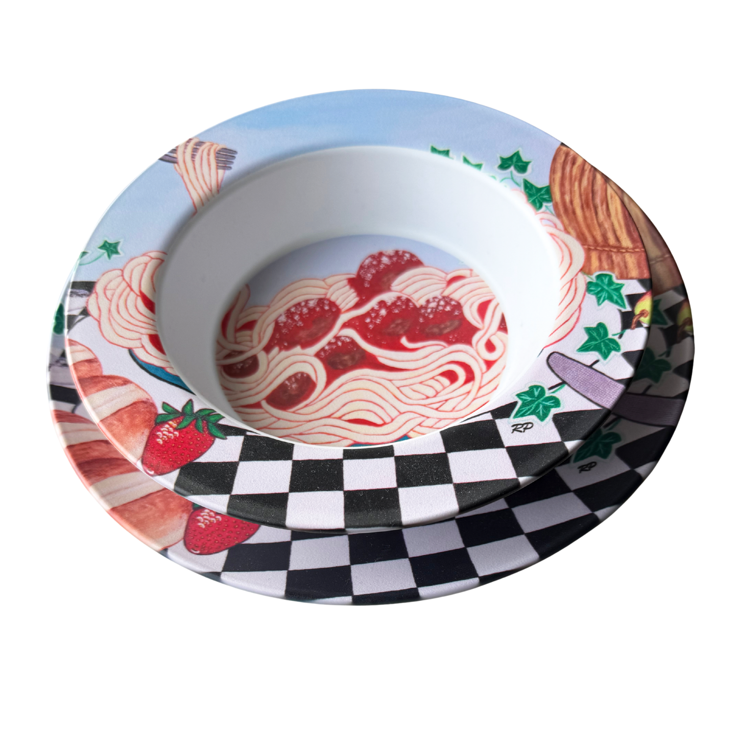 Sicilian Comfort – Bowl, Original Art by Roberta Pacino