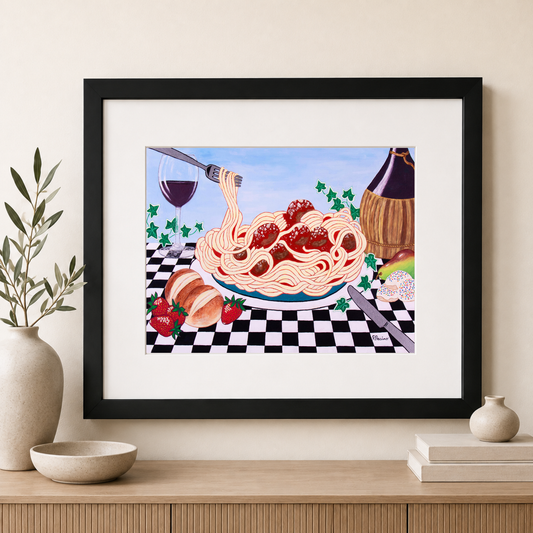 Sicilian Comfort Framed Print